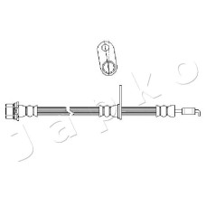 Soporte, tubo flexible de freno - JAPKO-692040