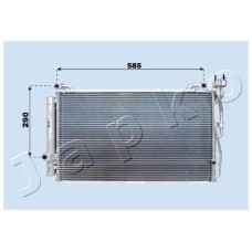 Condensador, aire acondicionado - JAPKO-CND283025