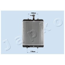 Radiador, refrigeración del motor - JAPKO-RDA033068