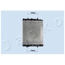 Radiador, refrigeración del motor - JAPKO-RDA033069 Radiador, refrigeración del motor - JAPKO-RDA033069