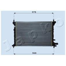 Radiador, refrigeración del motor - JAPKO-RDA053061 Radiador, refrigeración del motor - JAPKO-RDA053061