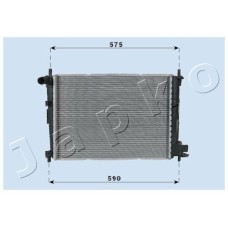 Radiador, refrigeración del motor - JAPKO-RDA053066 Radiador, refrigeración del motor - JAPKO-RDA053066
