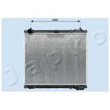 Radiador, refrigeración del motor - JAPKO-RDA142007