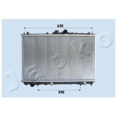 Radiador, refrigeración del motor - JAPKO-RDA163026