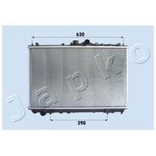 Radiador, refrigeración del motor - JAPKO-RDA163027
