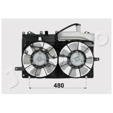 Ventilador, refrigeración del motor - JAPKO-VNT152020