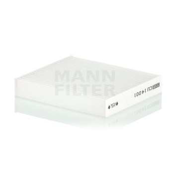 Filtro, aire habitáculo - MANN-FILTER CU14001