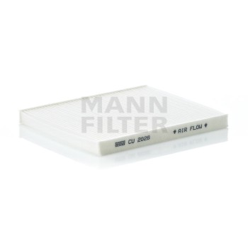 Filtro, aire habitáculo - MANN-FILTER CU2026