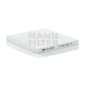 Filtro, aire habitáculo - MANN-FILTER CU2035
