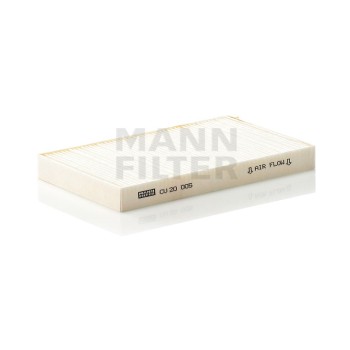 Filtro, aire habitáculo - MANN-FILTER CU20005-2