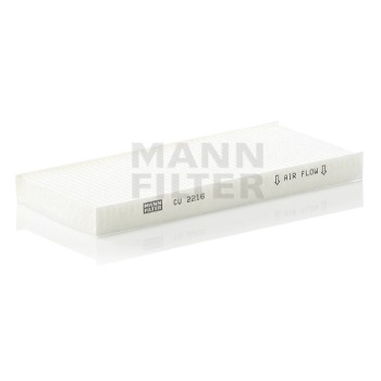 Filtro, aire habitáculo - MANN-FILTER CU2216-2