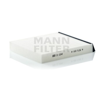 Filtro, aire habitáculo - MANN-FILTER CU2240