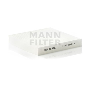 Filtro, aire habitáculo - MANN-FILTER CU2253
