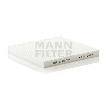 Filtro, aire habitáculo - MANN-FILTER CU22010