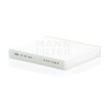 Filtro, aire habitáculo - MANN-FILTER CU22023