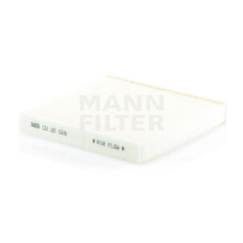 Filtro, aire habitáculo - MANN-FILTER CU22029