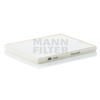 Filtro, aire habitáculo - MANN-FILTER CU2326