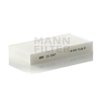 Filtro, aire habitáculo - MANN-FILTER CU2327-2