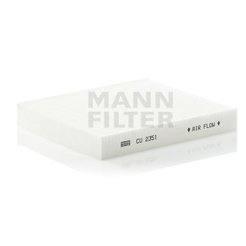 Filtro, aire habitáculo - MANN-FILTER CU2351