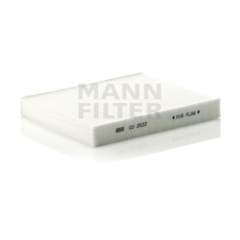 Filtro, aire habitáculo - MANN-FILTER CU2533-2