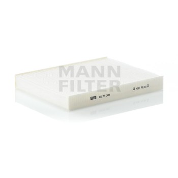 Filtro, aire habitáculo - MANN-FILTER CU26001