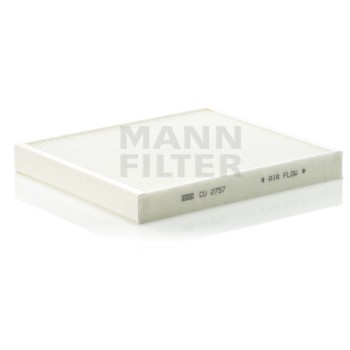 Filtro, aire habitáculo - MANN-FILTER CU2757
