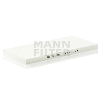 Filtro, aire habitáculo - MANN-FILTER CU3138