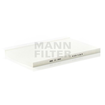 Filtro, aire habitáculo - MANN-FILTER CU3562
