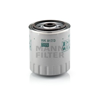 Filtro combustible - MANN-FILTER WK817/3x