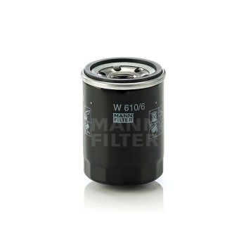 Filtro de aceite - MANN-FILTER W610/6