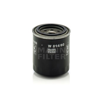 Filtro de aceite - MANN-FILTER W814/80