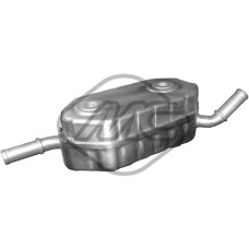 Radiador de aceite, aceite motor - METALCAUCHO-06346
