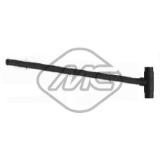 Tubo flexible, ventilación del cárter - METALCAUCHO-08085