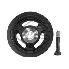 Kit poleas, cigüeñal - METALCAUCHO-15202