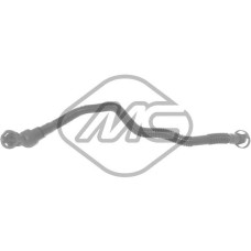 Tubo flexible, ventilación del cárter - METALCAUCHO-35018
