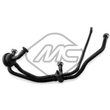 Tubo flexible, ventilación del cárter - METALCAUCHO-35053