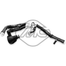 Tubo flexible, ventilación del cárter - METALCAUCHO-35055