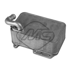 Radiador de aceite, aceite motor - METALCAUCHO-39003