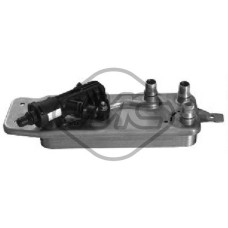 Radiador de aceite, aceite motor - METALCAUCHO-39024