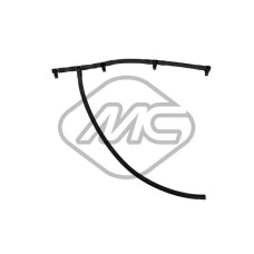 Tubo flexible, combustible de fuga - METALCAUCHO-77812 Tubo flexible, combustible de fuga - METALCAUCHO-77812