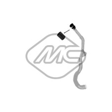 Tubo flexible de aire de sobrealimentación - METALCAUCHO-79037