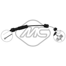 Cable de accionamiento, accionamiento del embrague - METALCAUCHO-80018 Cable de accionamiento, accionamiento del embrague - METALCAUCHO-80018