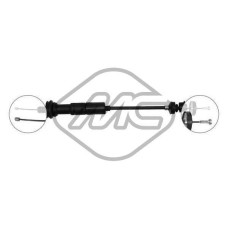 Cable de accionamiento, accionamiento del embrague - METALCAUCHO-80037