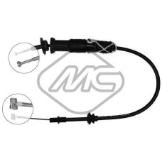 Cable de accionamiento, accionamiento del embrague - METALCAUCHO-80060