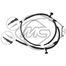 Cable de accionamiento, freno de estacionamiento - METALCAUCHO-80067