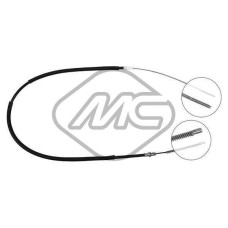 Cable de accionamiento, freno de estacionamiento - METALCAUCHO-80127