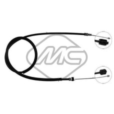 Cable de accionamiento, freno de estacionamiento - METALCAUCHO-80147