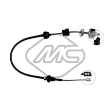 Cable de accionamiento, accionamiento del embrague - METALCAUCHO-80185
