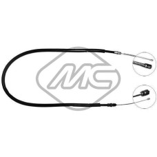 Cable de accionamiento, freno de estacionamiento - METALCAUCHO-80210