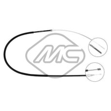 Cable de accionamiento, freno de estacionamiento - METALCAUCHO-80214